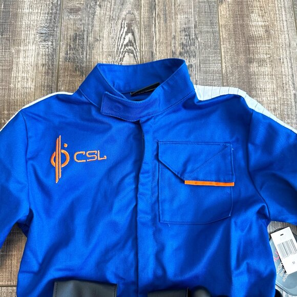 NEW Star Wars Mechanics Jumpsuit Kids Medium Blue Galactic Starcruiser Costume - Picture 9 of 12